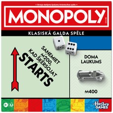 MONOPOLY Žaidimas „Monopolis“, latvių k.