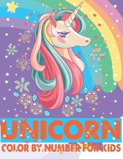 Unicorn Color By Number For Kids