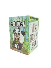 REBEL BEAR Spalvinga beždžionėlė uždaroje pakuotėje ANIMALS, 15 cm