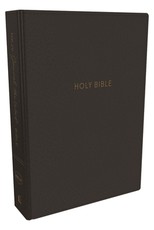 NKJV, Journal the Word Bible, Imitation Leather, Black, Red Letter Edition, Comfort Print