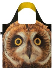 LOQI pirkinių krepšys „National Geographic Photo Ark Short-eared Owl Bag“