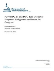 Navy DDG-51 and DDG-1000 Destroyer Programs