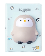Užrašų knygelė SQUISHY „Penguin“, 128 lapų