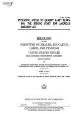 Expanding access to quality early learning