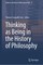 Thinking as Being in the History of Philosophy