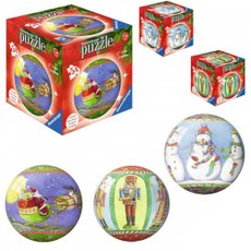 3D dėlionė „Kalėdinis žaislas“. 54 detalės