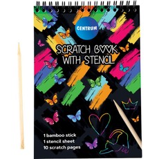 Grandymo bloknotas CENTRUM 13x17 cm su bambukine lazdele