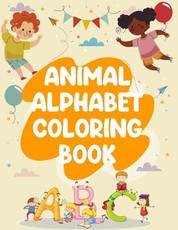 Animal Alphabet Coloring Book
