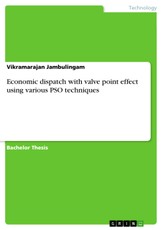 Economic dispatch with valve point effect using various PSO techniques