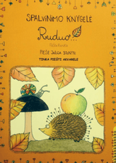 Ruduo. Ranka piešta spalvinimo knygelė