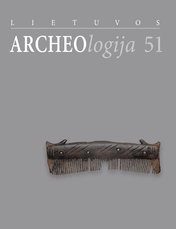 Lietuvos archeologija T. 51