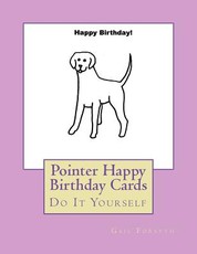 Pointer Happy Birthday Cards