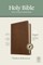 NLT Thinline Reference Bible, Filament Enabled Edition (Red Letter, Leatherlike, Rustic Brown, Indexed)