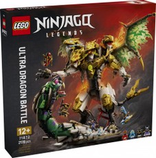 LEGO Ninjago 71872 Ultra Dragon – kovinis konstruktorius (statybinės kaladėlės)