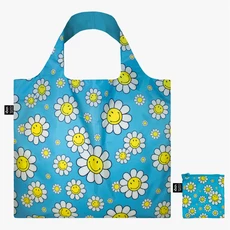 LOQI pirkinių krepšys „SMILEY Flowers Aquarius Recycled Bag“