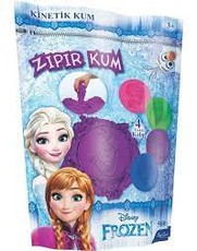 Violetinės spalvos kinetinis smėlis 500g.