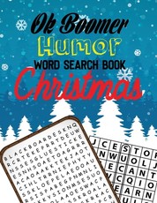 OK Boomer Humor Word Search Book Christmas