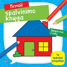 Namelis. Pirmoji spalvinimo knyga