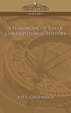 A Handbook of Greek Constitutional History