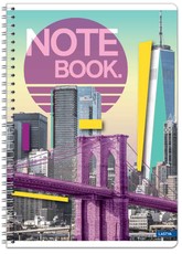 Sąsiuvinis su spirale A5 60lap 70g lang CITY