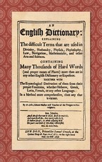 An English Dictionary (1676)