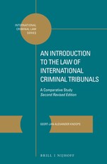 An Introduction to the Law of International Criminal Tribunals