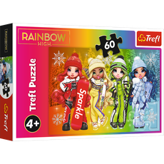 TREFL RAINBOW HIGH Dėlionė „Rainbow High“, 60 det.