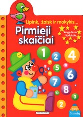 Lipink, žaisk ir mokykis. Pirmieji skaičiai