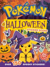 Pokemon Halloween Sticker Scene