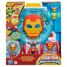 AVENGERS IRON MAN AND HIS AWESOME FRIENDS Rinkinys „Šarvų kambarys“