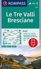 Le Tre Valli Bresciane 1:50 000