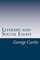 Literary and Social Essays