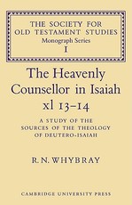 The Heavenly Counsellor in Isaiah XL 13-14