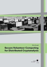 Secure Volunteer Computing for Distributed Cryptanalysis