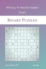 Binary Puzzles - 400 Easy to Master Puzzles 11x11 vol.29