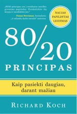 80/20 principas (knyga su defektais)