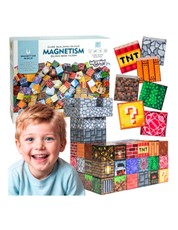 Magnetinių 3D kubelių konstruktorius WOOPIE, 63 vnt.
