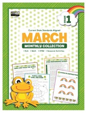March Monthly Collection, Grade 1