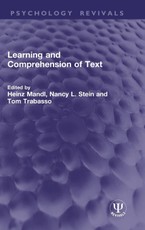 Learning and Comprehension of Text