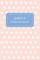 Janel's Pocket Posh Journal, Polka Dot