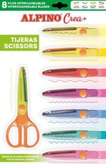 Žirklių rinkinys ALPINO Crea+ 8vnt