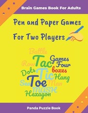 Brain Games Book For Adults - Pen and Paper Games For Two Players