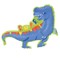 Folinis balionas „Dino Roar“, 100 cm