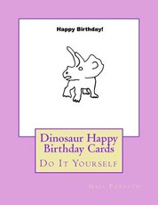 Dinosaur Happy Birthday Cards