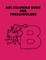 ABC Coloring Book For Preschoolers
