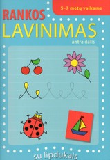 Rankos lavinimas 5-7 metų vaikams II dalis