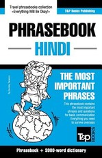 English-Hindi phrasebook and 3000-word topical vocabulary