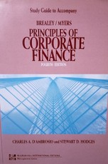 Principles of corporate finance (Fourth edition)