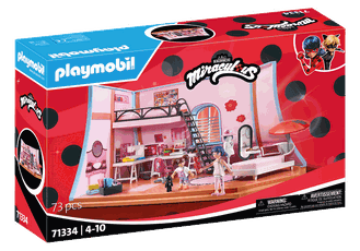 PLAYMOBIL MIRACULOUS Marinetės loftas 71334