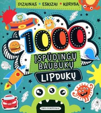 Dizainas. Eskizai. Kūryba: 1000 įspūdingų baisūnų lipdukų